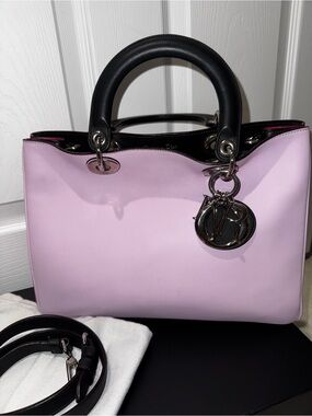 Dior Diorissimo two tone tote
